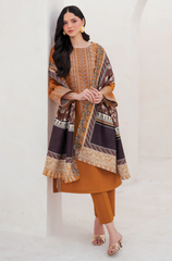 Garnet - 3PC Lawn Embroidered Suit - FFU0355 - Farakh Fabrics