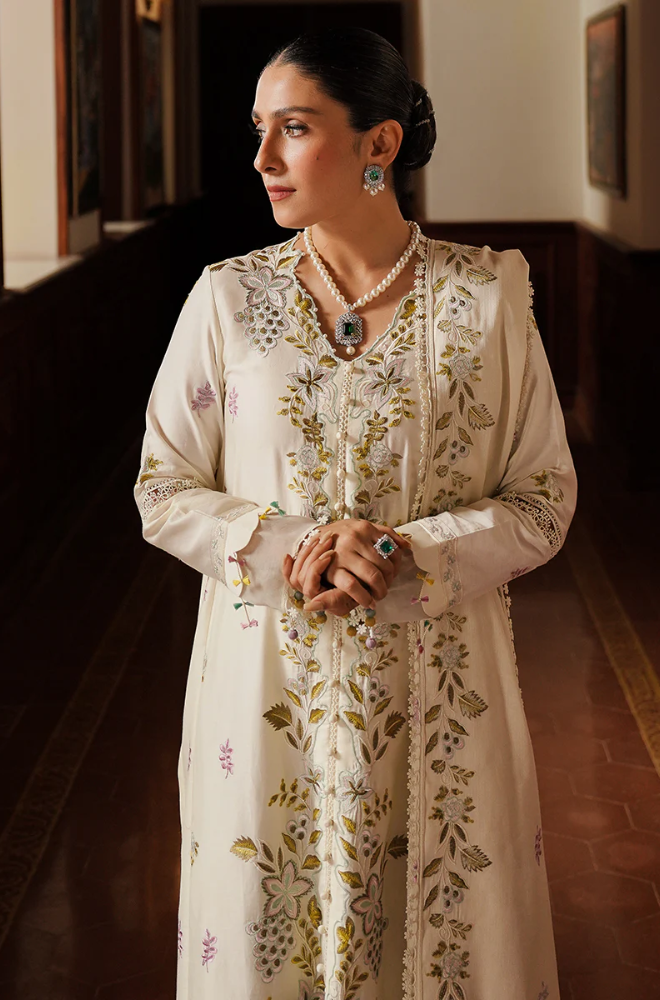 Cross Stitch - 3PC Lawn Embroidered Suit - FFU0313 - Farakh Fabrics
