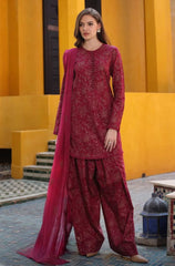 Hussain Rehar - 3PC Lawn Embroidered Suit - FFU0311 - Farakh Fabrics