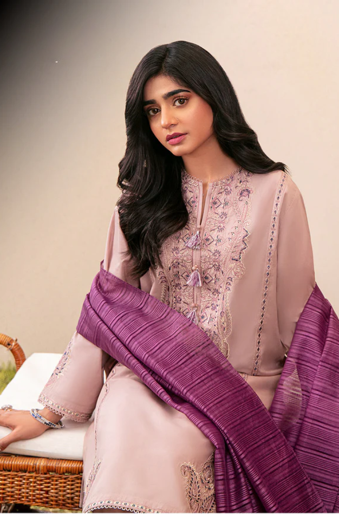 Iznik - 3PC Lawn Embroidered Suit - FFU0314 - Farakh Fabrics
