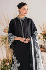 Jazmin - 3PC Lawn Embroidered Suit - FFU0200 - Farakh Fabrics