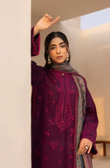 Mohagni - 3PC Lawn Embroidered Suit - FFU0293 - Farakh Fabrics