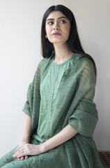 Dyot - 3PC Lawn Heavy Embroidered Shirt - FFU0356 - Farakh Fabrics