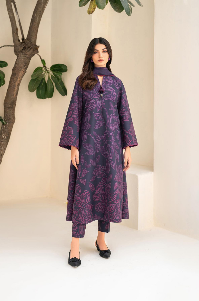 Sapphire - 3PC Lawn Digital Print Dress - FFU0284 - Farakh Fabrics