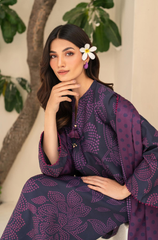 Sapphire - 3PC Lawn Digital Print Dress - FFU0284 - Farakh Fabrics
