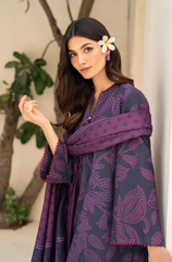 Sapphire - 3PC Lawn Digital Print Dress - FFU0284 - Farakh Fabrics