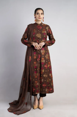 Bareeze - 3PC Lawn Embroidered Suit - FFU0343 - Farakh Fabrics