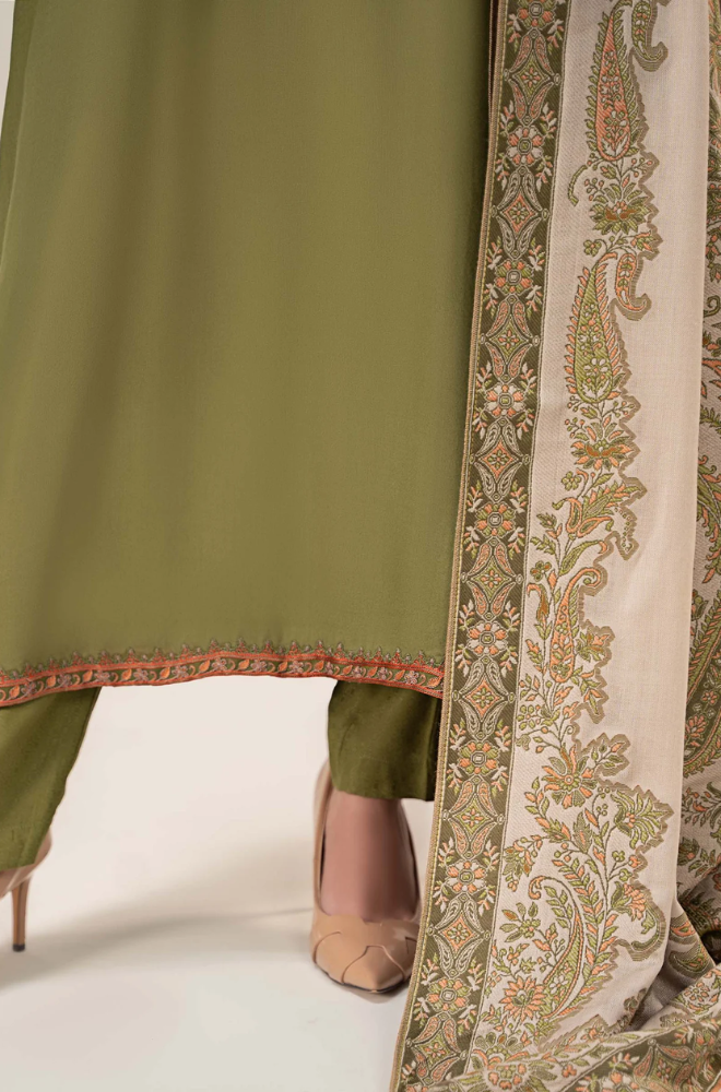 Maria B - 3PC Lawn Embroidered Suit- FFU0148 - Farakh Fabrics