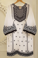 Agha Noor - 3PC Lawn Embroidered Suit - FFU0218 - Farakh Fabrics