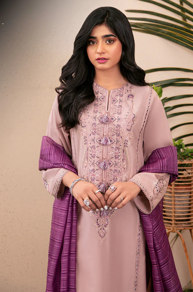 Iznik - 3PC Lawn Embroidered Suit - FFU0314 - Farakh Fabrics