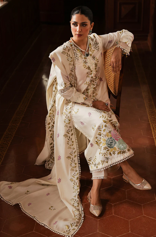 Cross Stitch - 3PC Lawn Embroidered Suit - FFU0313 - Farakh Fabrics