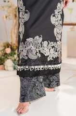 Jazmin - 3PC Lawn Embroidered Suit - FFU0200 - Farakh Fabrics