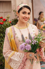 MUSHQ - 3PC Lawn Embroidered Suit- FFU0147 - Farakh Fabrics