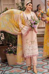 MUSHQ - 3PC Lawn Embroidered Suit- FFU0147 - Farakh Fabrics