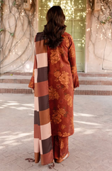 Sapphire - 3PC Lawn Digital Print Dress - FFU0134 - Farakh Fabrics