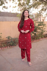 Sapphire - 2PC Lawn Embroidered Suit - FFU0159 - Farakh Fabrics