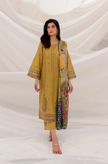 Batik - 3PC Lawn Embroidered Suit - FFU0228 - Farakh Fabrics