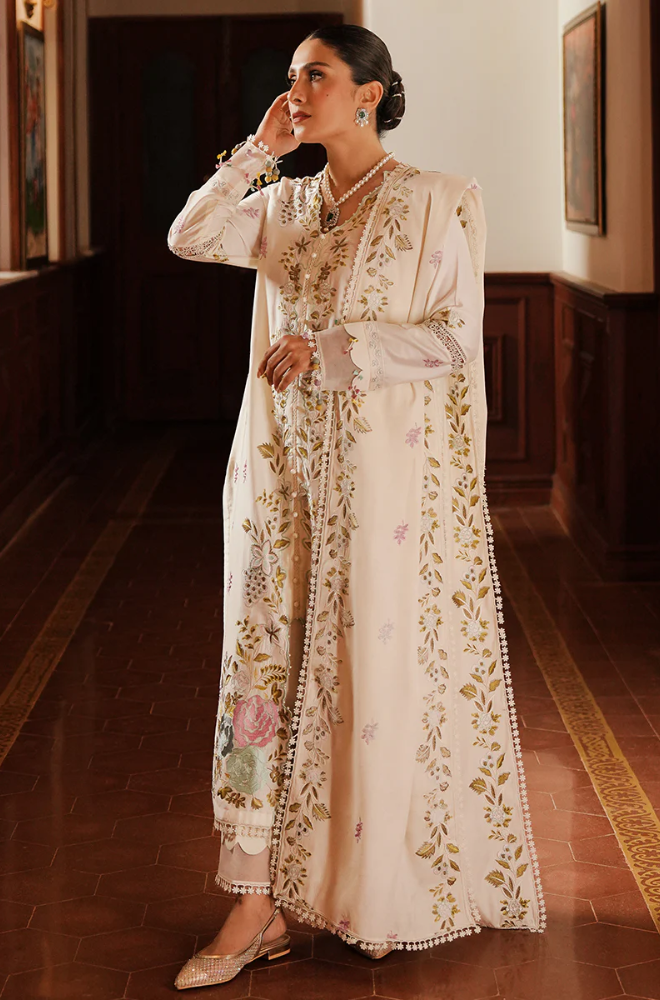 Cross Stitch - 3PC Lawn Embroidered Suit - FFU0313 - Farakh Fabrics