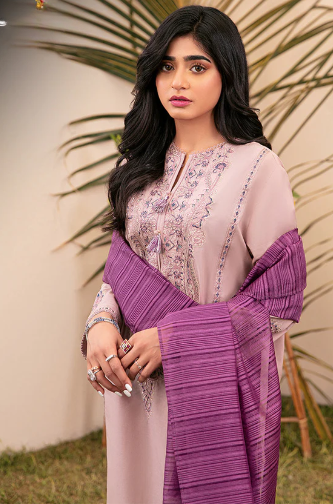 Iznik - 3PC Lawn Embroidered Suit - FFU0314 - Farakh Fabrics