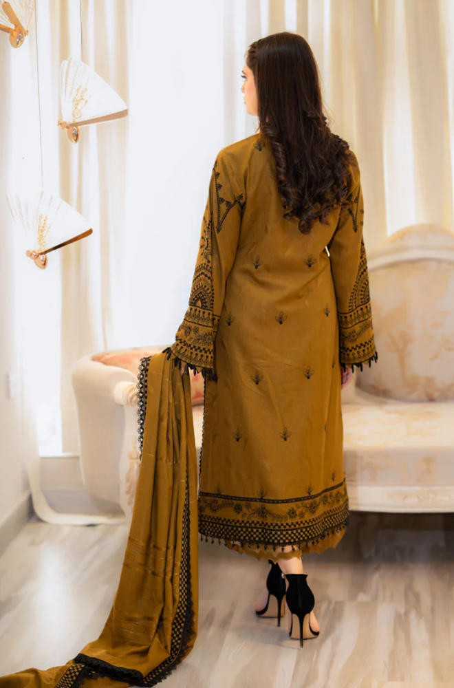 Urge - 3PC Lawn Embroidered Suit - FFU0333 - Farakh Fabrics