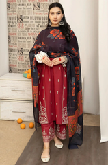 Urge - 3PC Lawn Embroidered Suit - FFU0158 - Farakh Fabrics