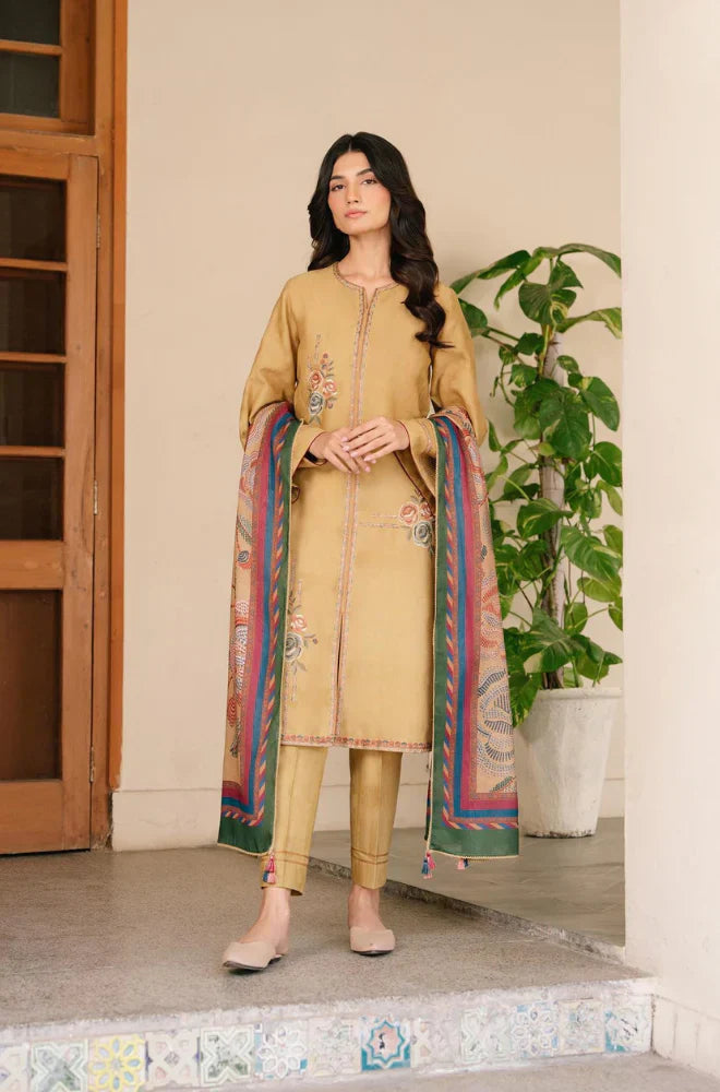 Jazmin - 3PC Lawn Embroidered Dress - FFU0143 - Farakh Fabrics