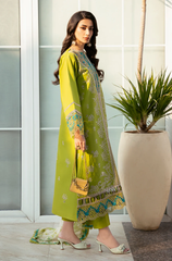 Charizma - 3PC Lawn Embroidered Suit - FFU0193 - Farakh Fabrics