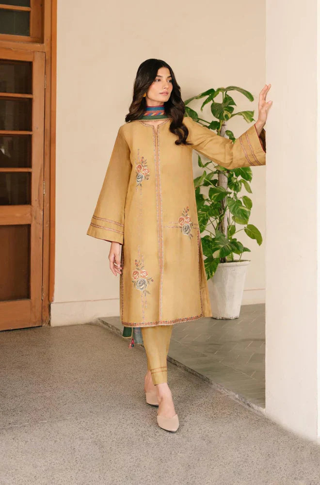 Jazmin - 3PC Lawn Embroidered Dress - FFU0143 - Farakh Fabrics
