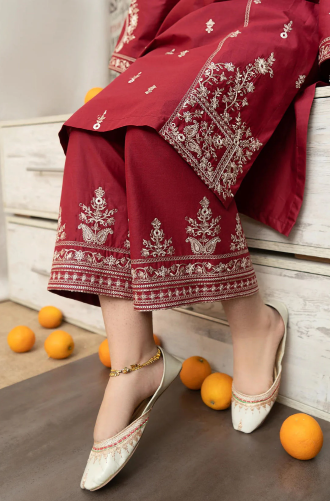 Urge - 3PC Lawn Embroidered Suit - FFU0158 - Farakh Fabrics