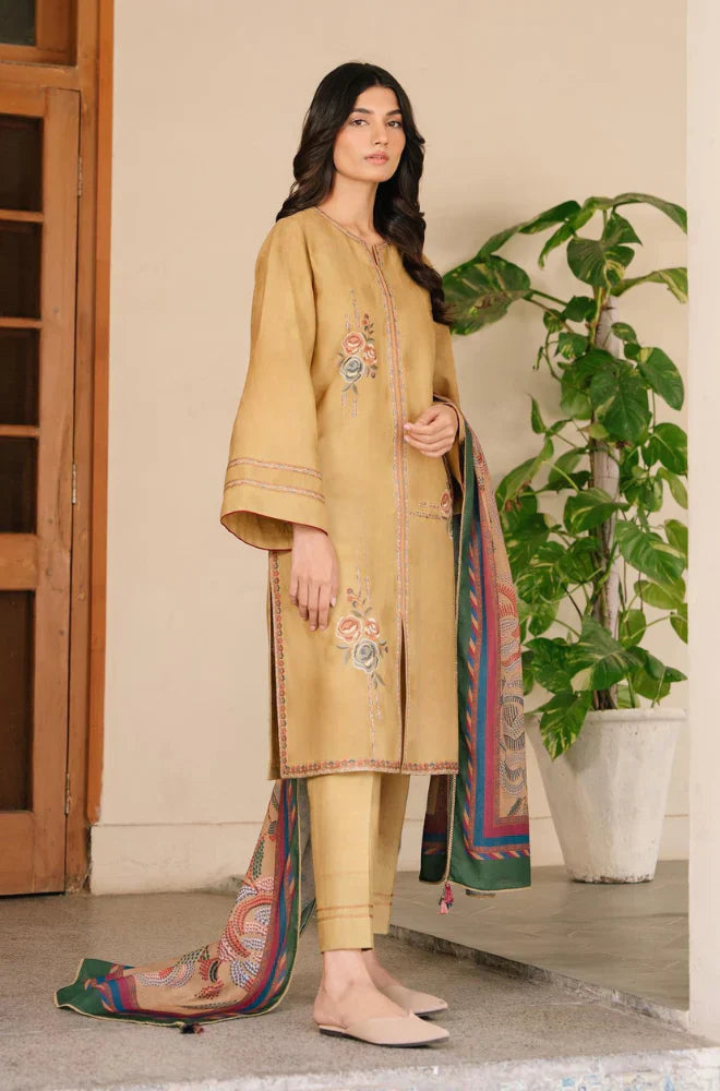 Jazmin - 3PC Lawn Embroidered Dress - FFU0143 - Farakh Fabrics