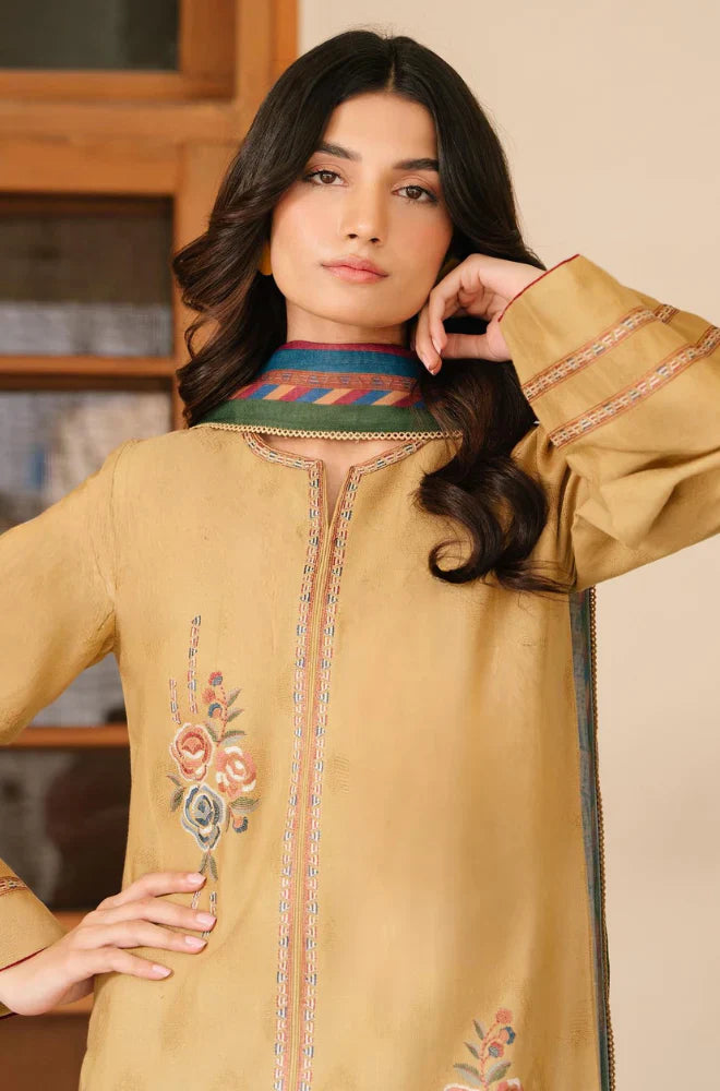 Jazmin - 3PC Lawn Embroidered Dress - FFU0143 - Farakh Fabrics