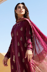 Cross Stitch - 3PC Lawn Embroidered Suit - FFU0205 - Farakh Fabrics