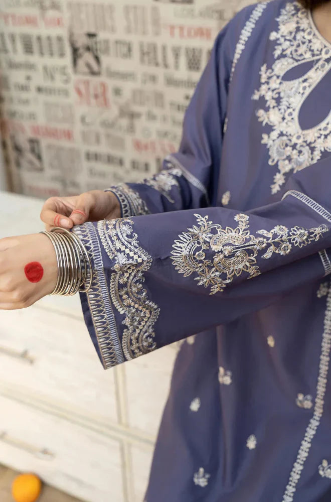 URGE - 3PC Lawn Embroidered Suit - BFU0283 - Farakh Fabrics