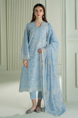Cross Stitch - 3PC Lawn Embroidered Suit - FFU0335 - Farakh Fabrics
