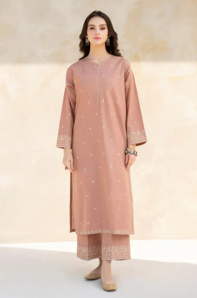 Jazmin - 2PC Lawn Embroidered Suit - FFU0145 - Farakh Fabrics