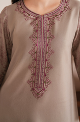Garnet - 3PC Lawn Embroidered Suit - FFU0204 - Farakh Fabrics