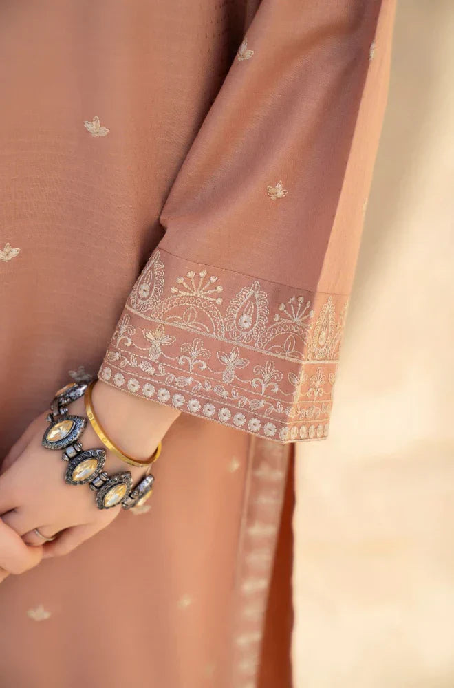 Jazmin - 2PC Lawn Embroidered Suit - FFU0145 - Farakh Fabrics
