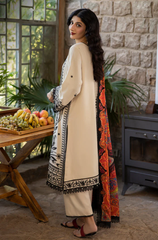 Asim Jofa - 3PC Lawn Embroidered Suit - FFU0216 - Farakh Fabrics