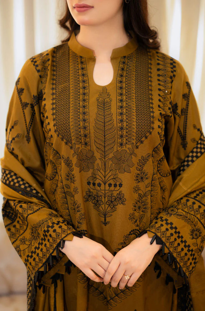 Urge - 3PC Lawn Embroidered Suit - FFU0333 - Farakh Fabrics