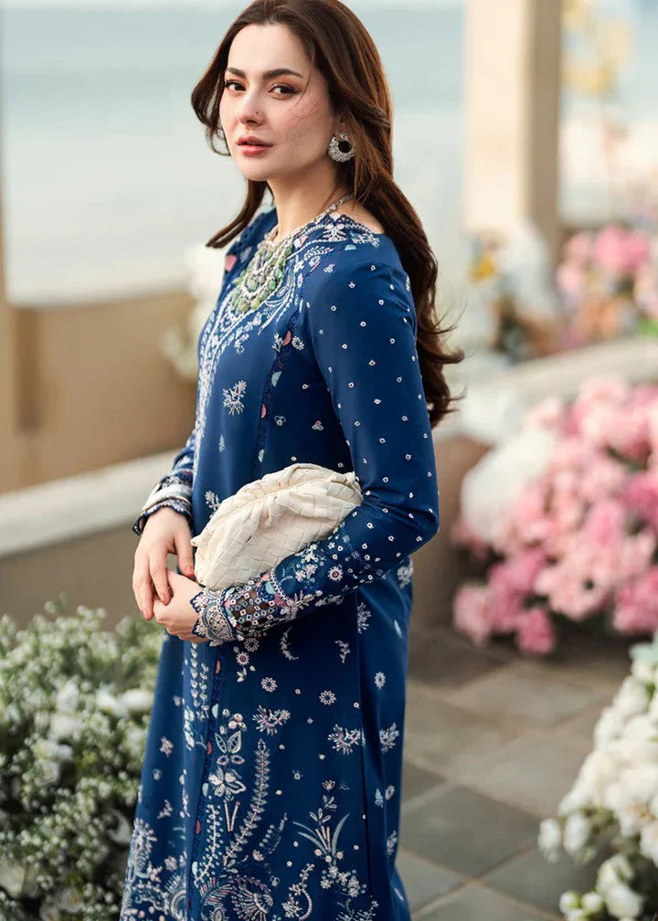 Qalamkar - 3PC Lawn ChickenKari Embroidered Suit - FFU0370 - Farakh Fabrics